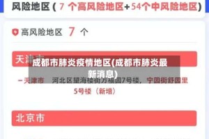 成都市肺炎疫情地区(成都市肺炎最新消息)