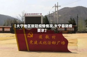 【大宁地区新冠疫情情况,大宁县防疫要求】