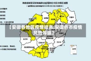 【安徽各地区疫情排名,安徽各市疫情风险等级】