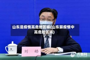 山东是疫情高危地区嘛(山东算疫情中高危险区吗)