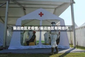 偏远地区无疫情/偏远地区有网络吗