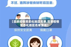 【昆明疫情常态化地区名单,昆明疫情常态化地区名单查询】