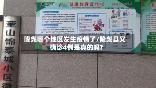 隆尧哪个地区发生疫情了/隆尧县又确诊4例是真的吗?-第3张图片