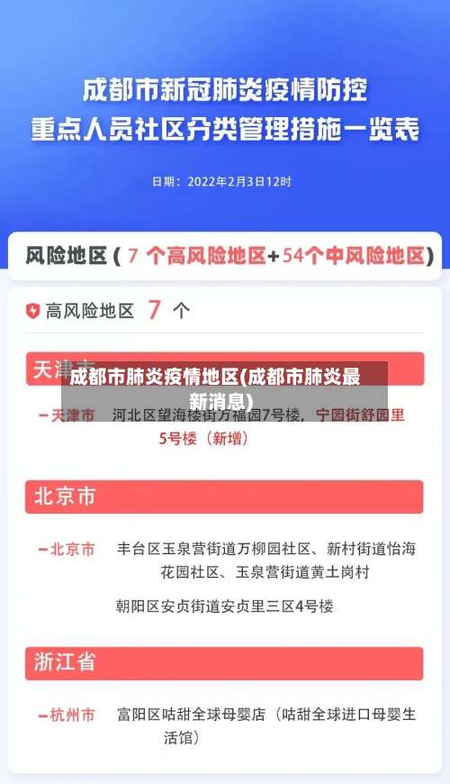 成都市肺炎疫情地区(成都市肺炎最新消息)-第1张图片