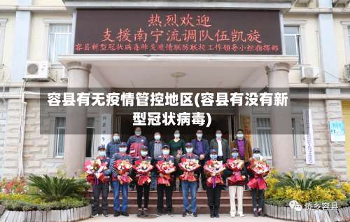 容县有无疫情管控地区(容县有没有新型冠状病毒)-第3张图片