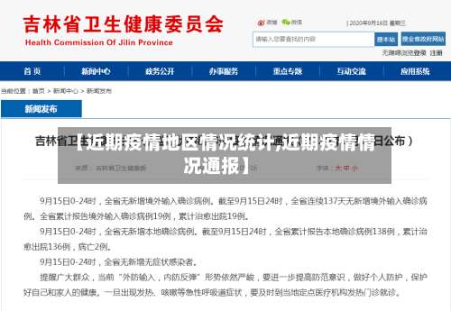 【近期疫情地区情况统计,近期疫情情况通报】-第1张图片