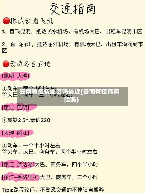 云南有疫情地区吗最近(云南有疫情风险吗)-第3张图片