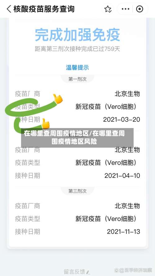 在哪里查周围疫情地区/在哪里查周围疫情地区风险-第2张图片